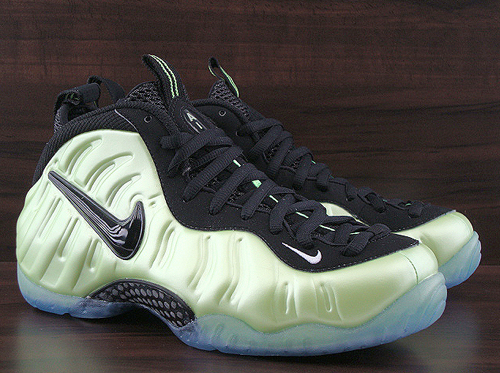 electric lime foamposite